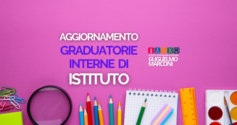 Aggiornamento graduatorie interne d’Istituto – A.S. 2026/2027