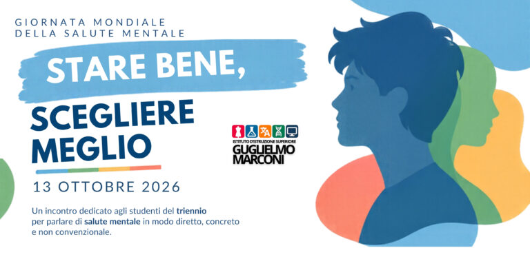 Progetto Orientamento: Incontro “Stare bene, scegliere meglio”